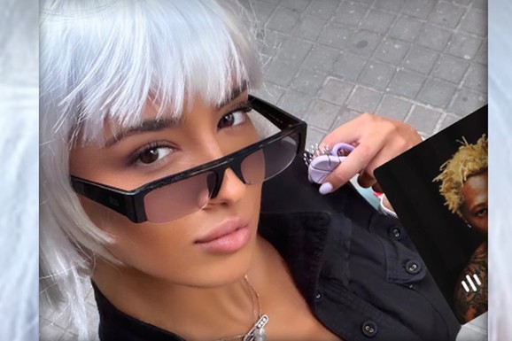 ŠOK TRANSFORMACIJA ĐINE DŽINOVIĆ Kratka plava kosa i šiške, Melinina i Harisova ćerka pokazala nov izgled, digla buru na mrežama (FOTO)
