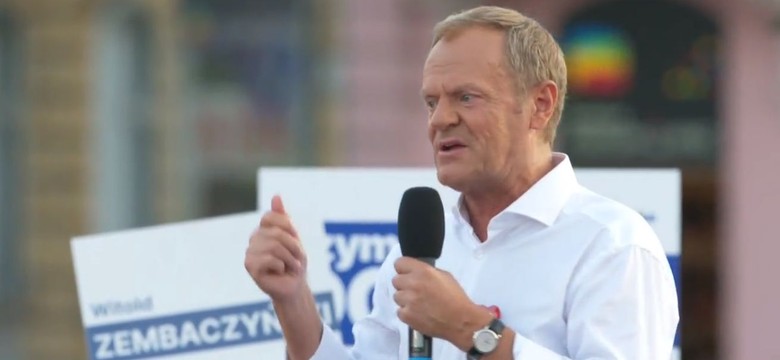 Wybory 2023. Tusk: Jarosławie, przeproś Polskę za te 8 lat i oddal się