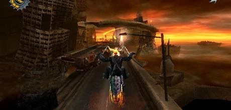 Screen z gry "Ghost Rider"