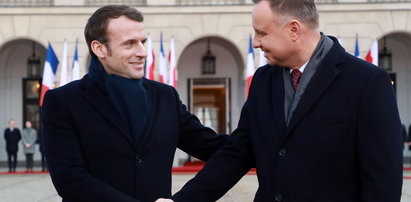 Emmanuel Macron z pierwszą wizytą w Polsce