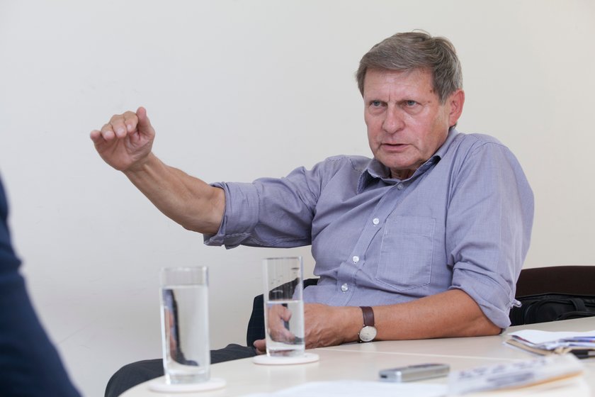 Leszek Balcerowicz, były wicepremier z Unii Wolności i były prezes NBP