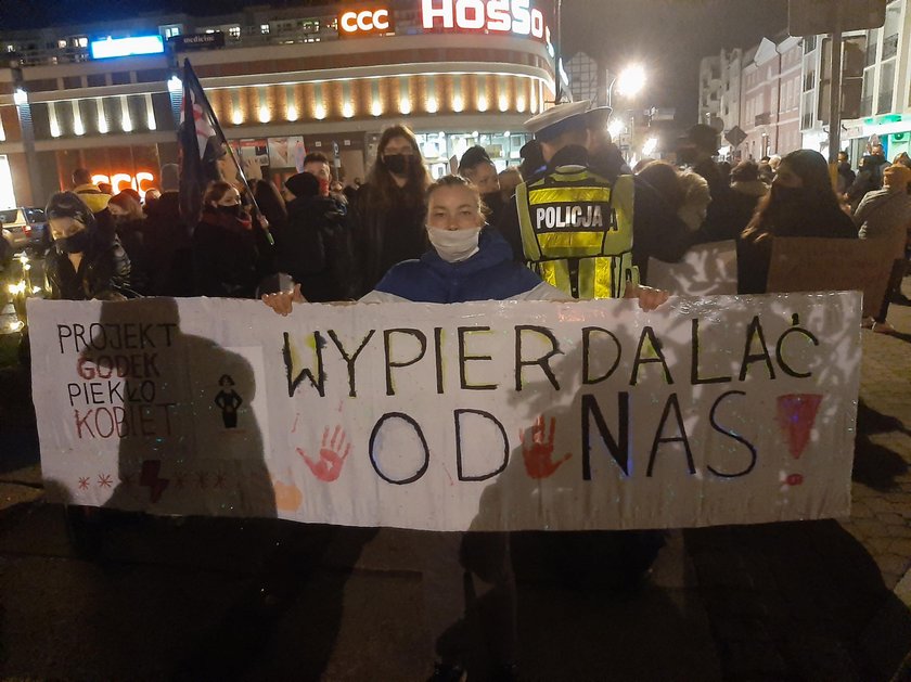 Protesty przeciw orzeczeniu Trybunału Konstytucyjnego