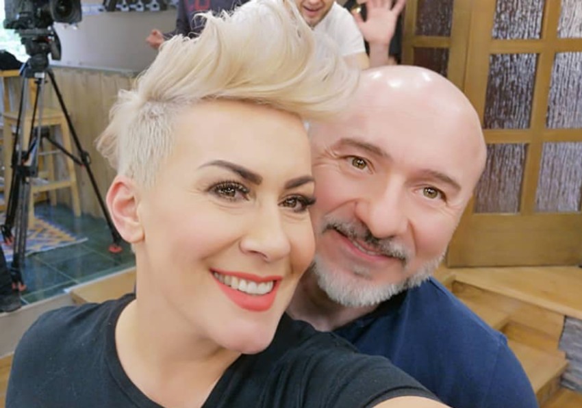 Indira Levak sa mužem