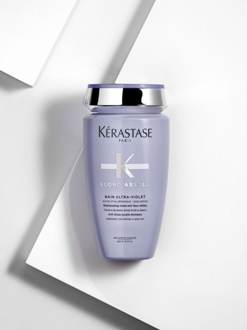 Blond Absolu Bain Ultra-Violet lila sampon KÉRASTASE 12 460 Ft/250 ml (49,84 Ft/1 ml)