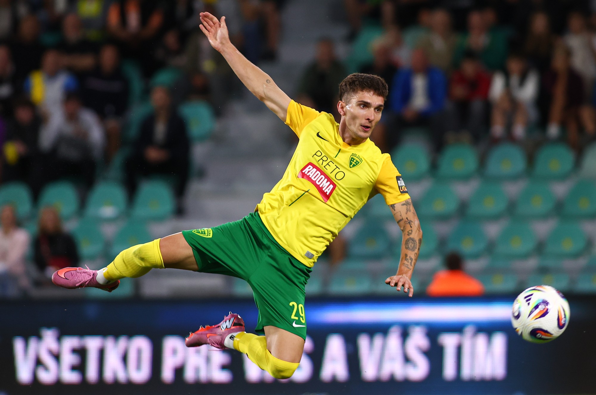 Futbalista MŠK Žilina Dávid Ďuriš. 