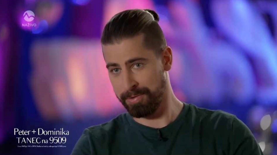 Peter Sagan v 7. kole Let’s Dance.