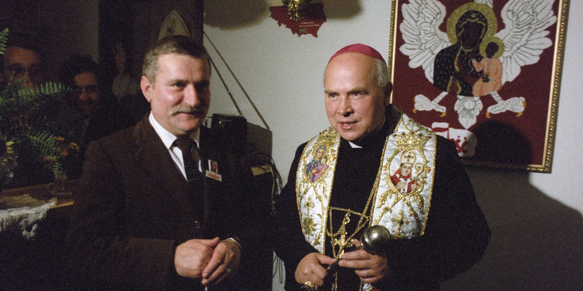 Lech Wałęsa Tadeusz Gocłowski