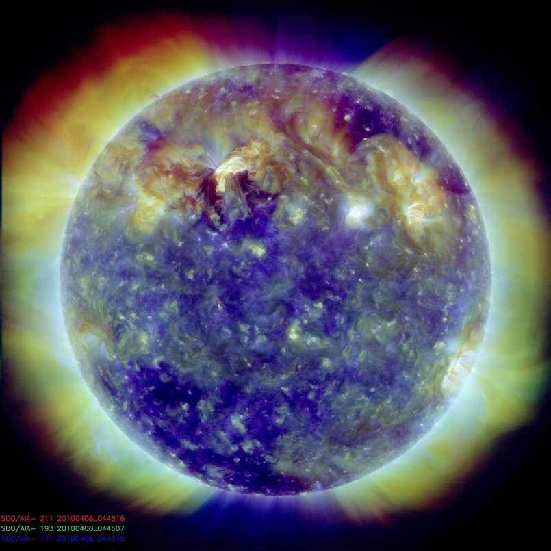 Zdjęcia zrobił satelita SDO (Solar Dynamics Observatory), który obserwuje dynamikę aktywności słonecznej