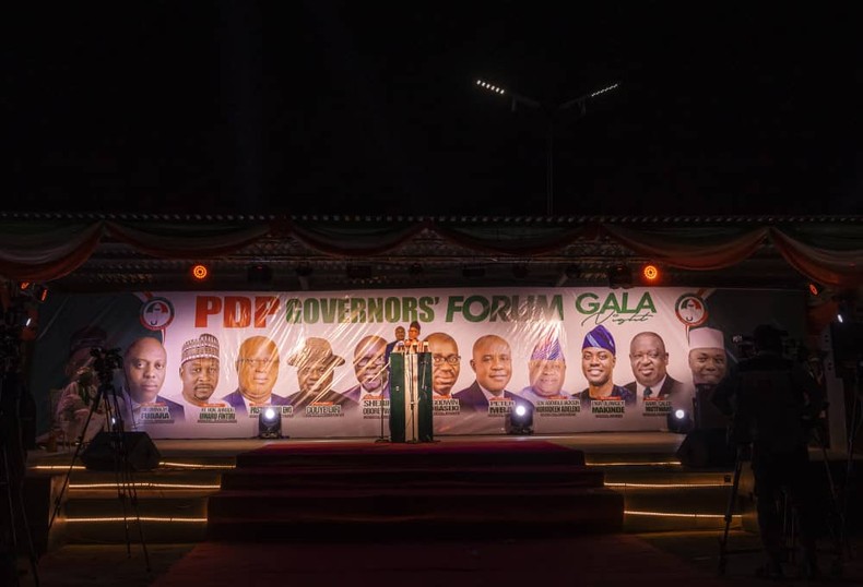 APC's Gov Ododo sparks social media reactions after attending PDP Govs gathering [X:@GovernorAUF]