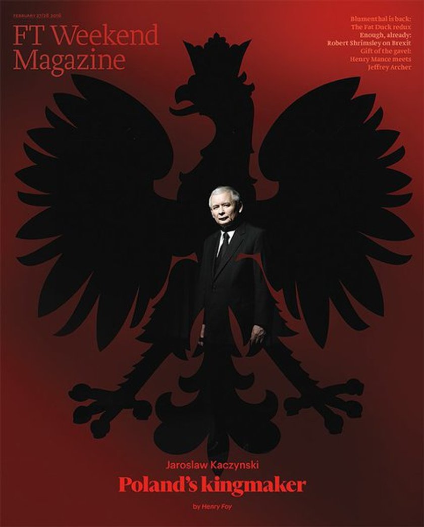 Kaczyński w polskim godle. Kontrowersyjna okładka brytyjskiego magazynu