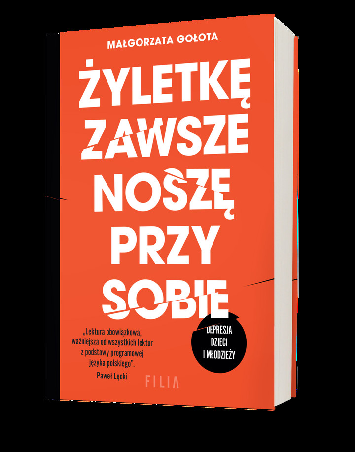 &quot;Żyletkę zawsze noszę przy sobie&quot; – okładka