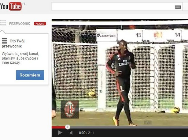 Liga włoska: Mario Balotelli już strzela dla AC Milan. WIDEO