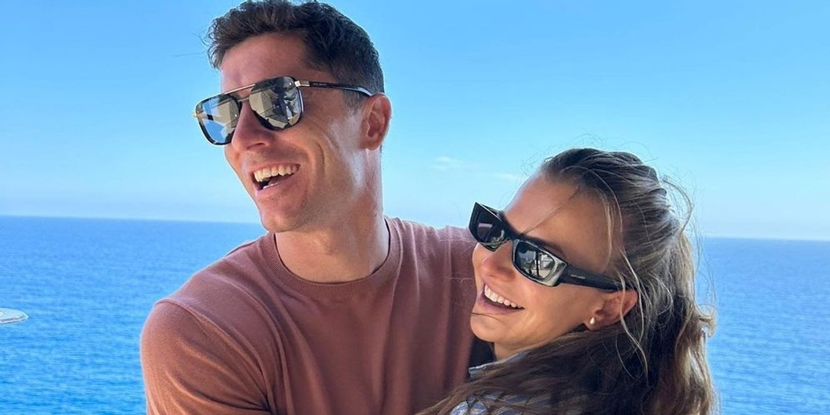 Anna i Robert Lewandowscy.