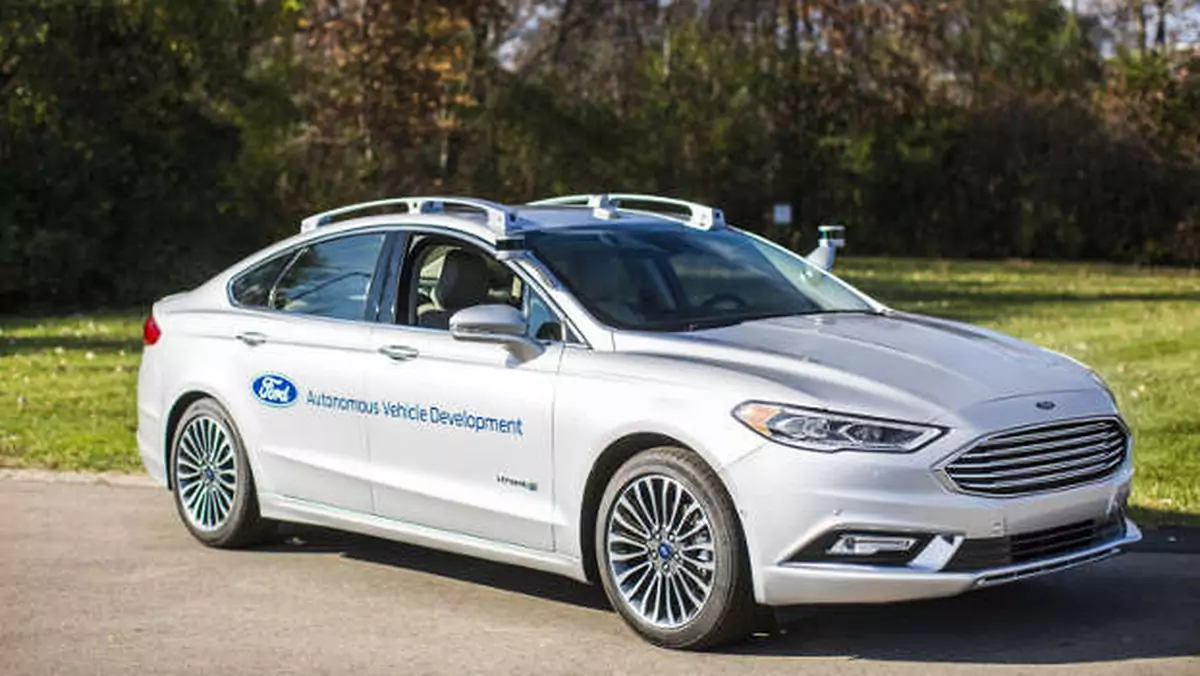 Ford pokazuje nowy projekt samochodu autonomicznego