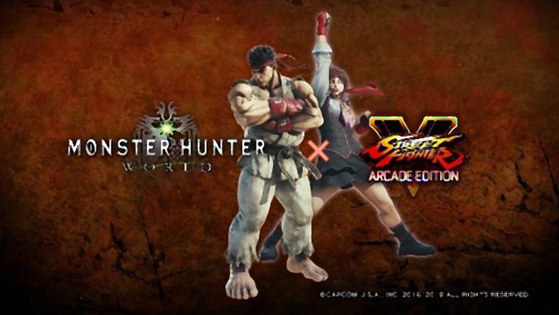 Monster Hunter: World - Ryu i Sakura ze Street Fightera dołączają do gry