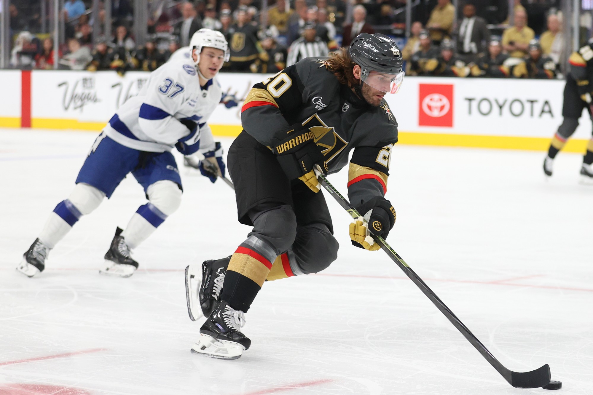 Zápas NHL: Vegas Golden Knights - Tampa Bay Lightning.