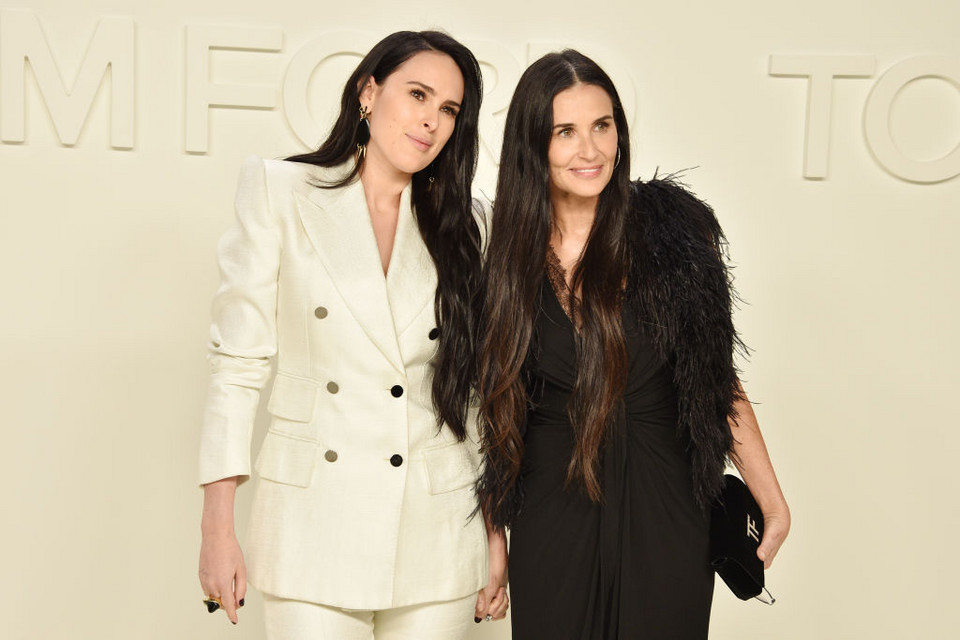 Rumer Willis i Demi Moore. Podobne?