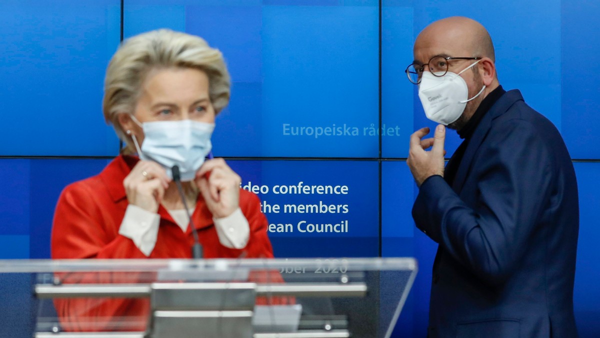 Ursula von der Layen i Charles Michel