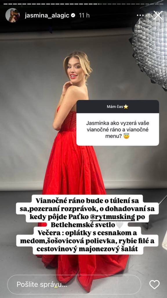 Jasmina odpovedala na otázky fanúšikov.