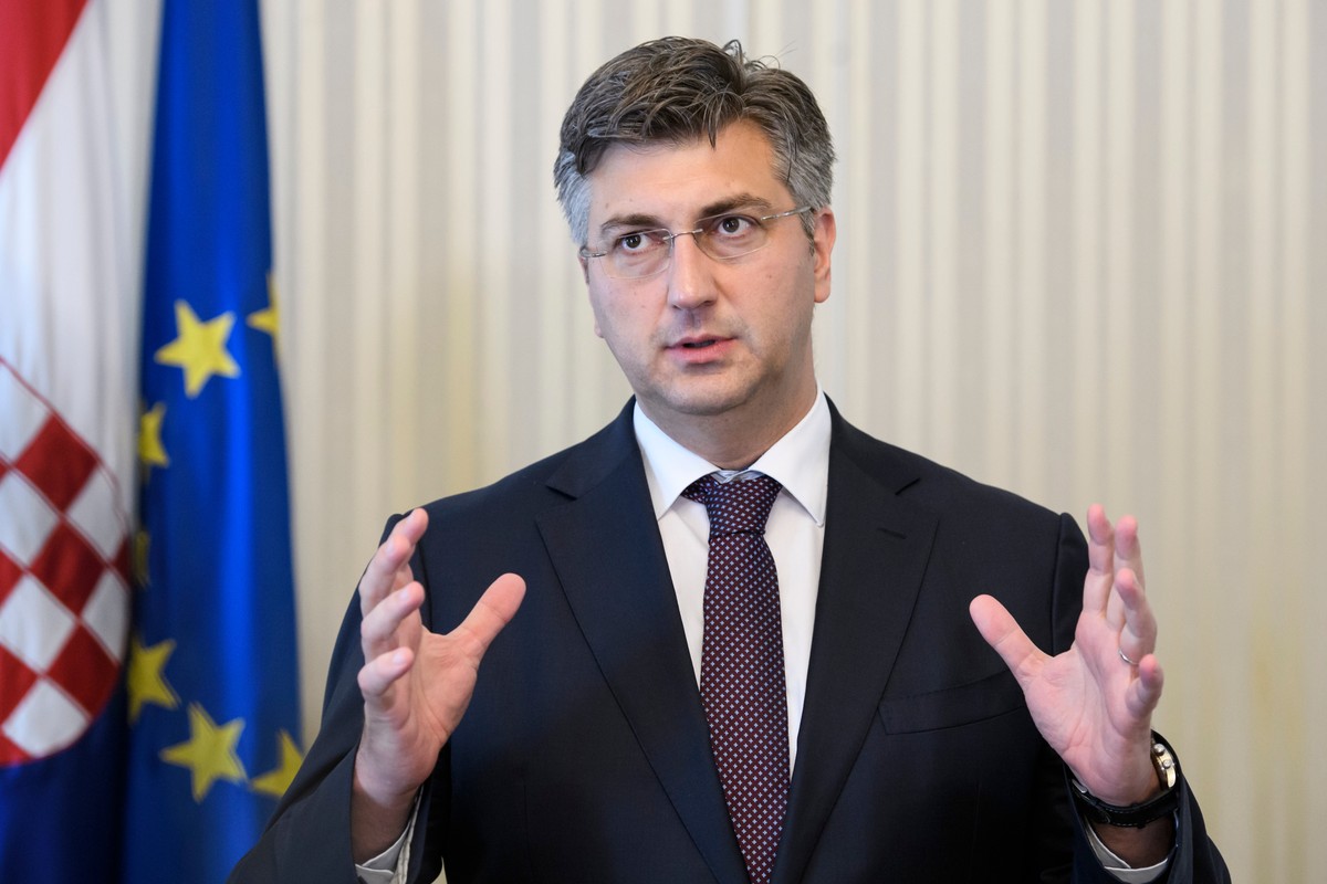 The,Prime,Minister,Of,Croatia,,Andrej,Plenkovi?,.,Zagreb,,Croatia.