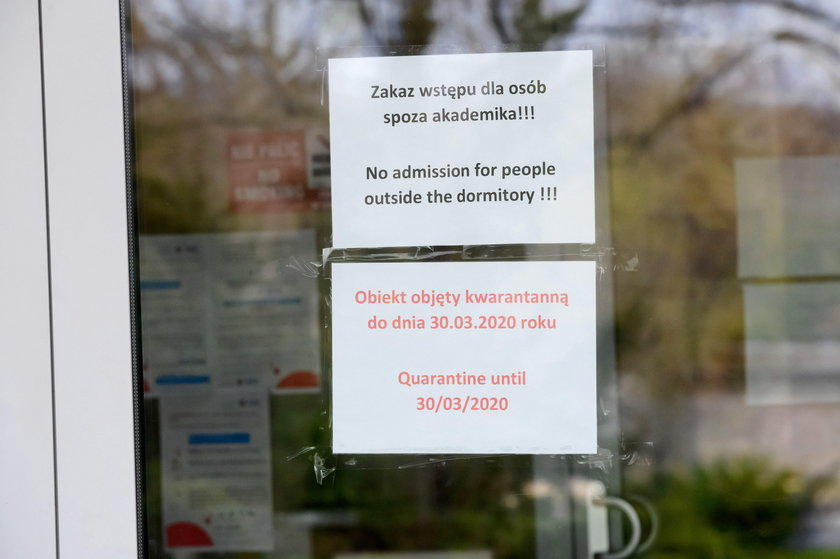 Koronawirus w Poznaniu: studenci objęci kwarantanną skarżą się na drogie jedzenie
