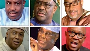 PDP 2023 Presidential aspirants (The Nation)