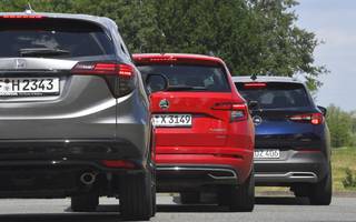 Porównanie: Honda HR-V, Opel Crossland X i Skoda Karoq