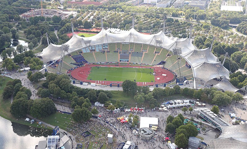 Stadion Olimpijski w Monachium był areną finału