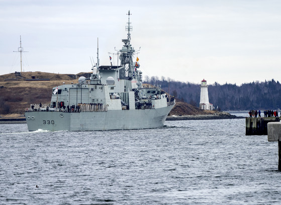 Kanadyjska fregata płynie na Bałtyk. Ma pomóc Europie w 