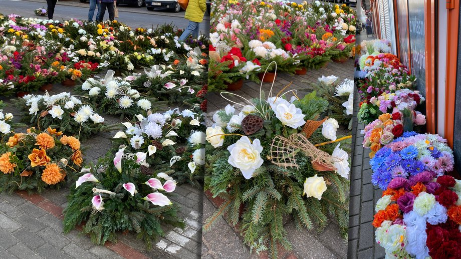 Często "wieloletnie bukiety" trudno odróżnić od żywych kwiatów