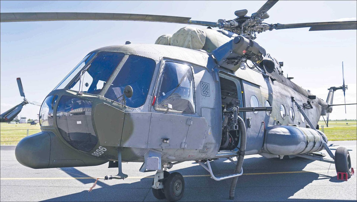 Do ochrony polskiego nieba dołączą też trzy czeskie heliktoptery MI 17, które mogą być skuteczne w zwalczaniu dronów