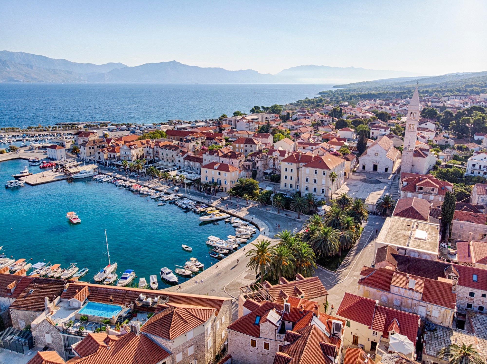 Brač je najväčším ostrovom Strednej Dalmácie.