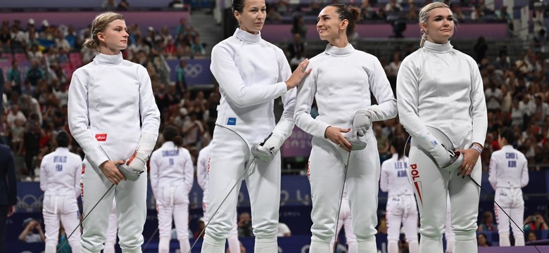 Paryż 2024. Brawo dziewczyny! Polskie szpadzistki zdobyły brązowy medal
