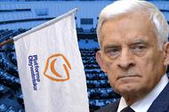 Platforma Obywatelska, Jerzy Buzek, biała flaga