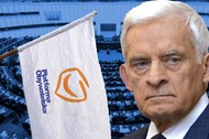 Platforma Obywatelska, Jerzy Buzek, biała flaga