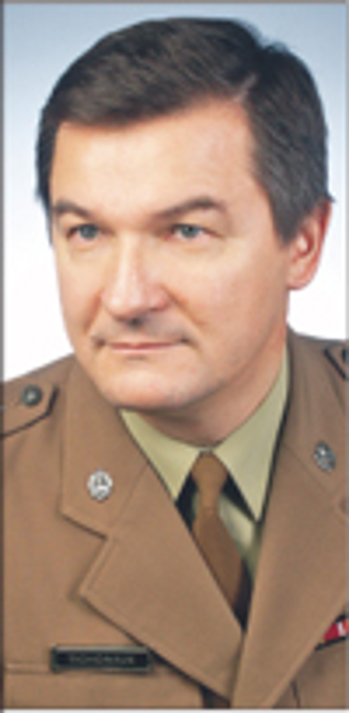 Płk Anatol Tichoniuk, przewodniczący Konwentu Dziekanów Korpusu Oficerów Wojska Polskiego