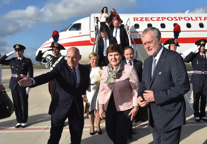 PAPIEŻ FRANCISZEK PRZYJĄŁ PREMIER SZYDŁO