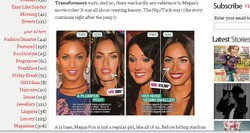 Zobacz Megan Fox przed operacjami plastycznymi