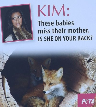 Kim Kardashian PETA
