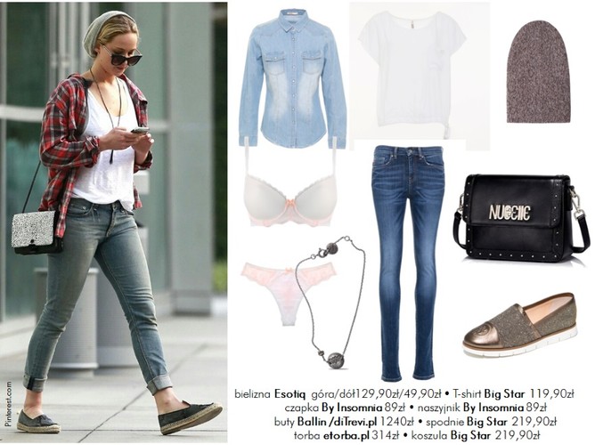 STYLIZACJE inspirowane Jennifer Lawrence