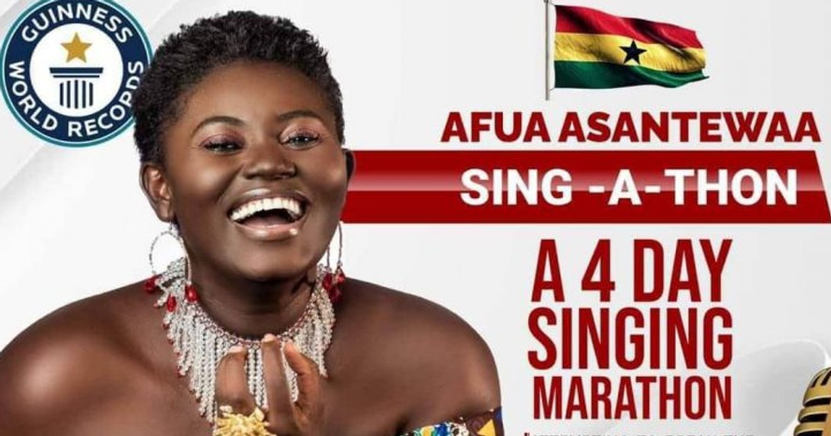 10 things you should know about Afua Asantewaa, the Lady embarking on GWR singathon - Vimarsana News