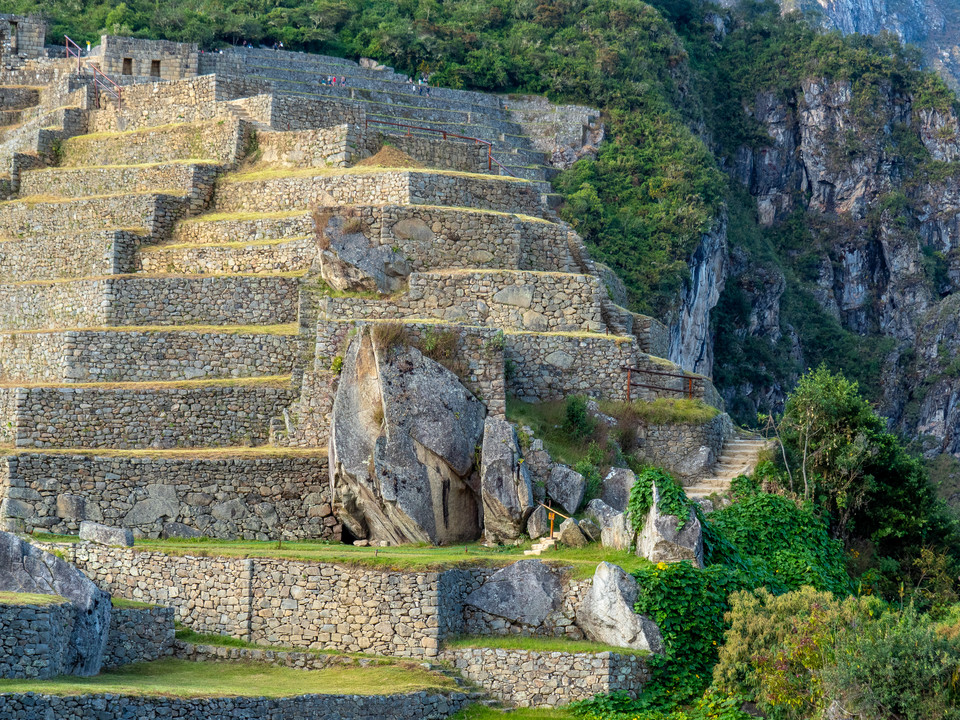 Ruiny miasta Inków Machu Picchu w Peru