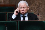 Jarosław Kaczyński w Sejmie