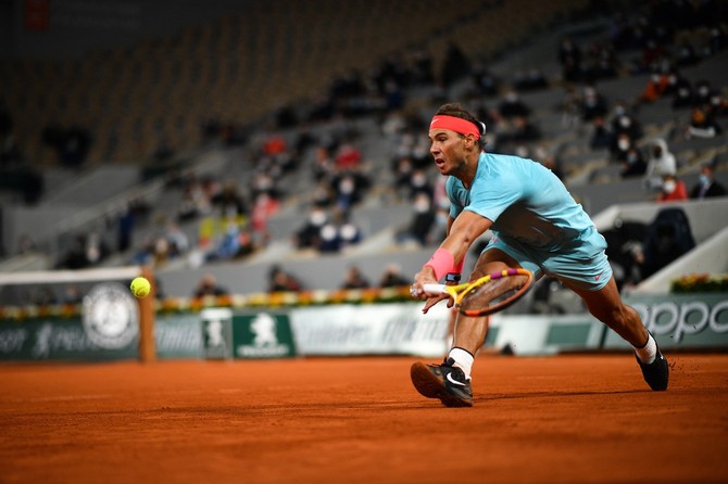 Rafael Nadal na završnom meču Rolan Garosa