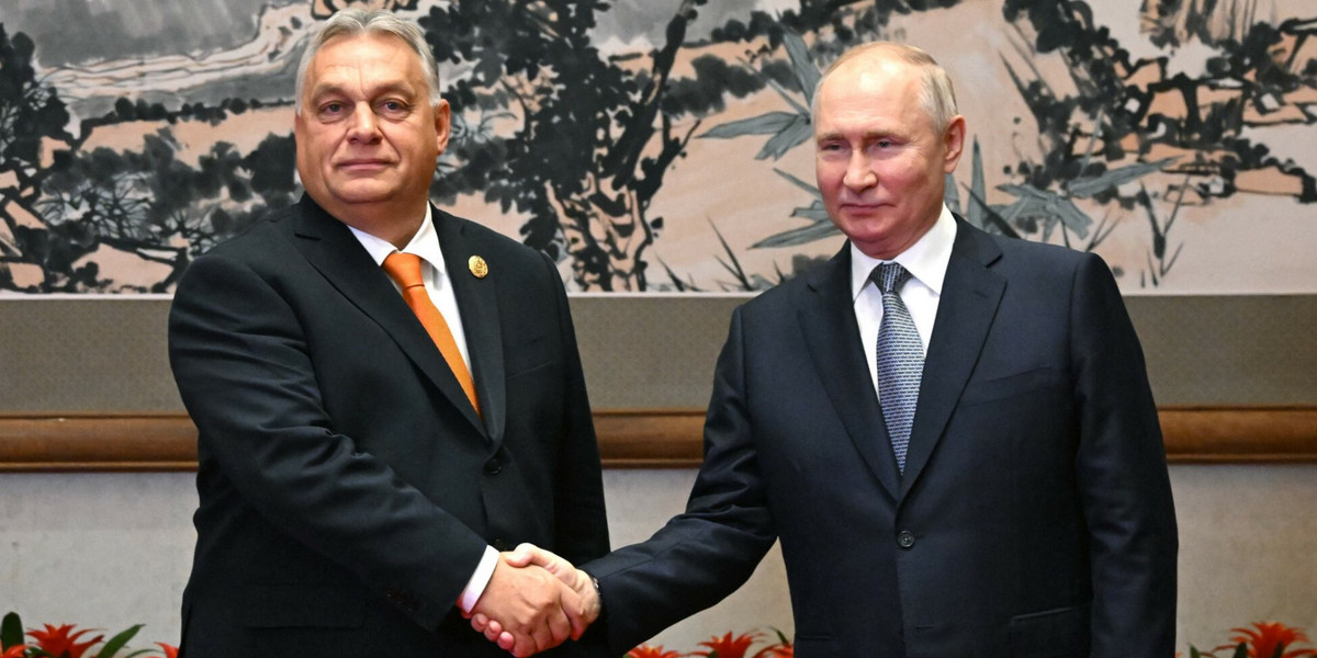 Spotkanie Władimira Putina z premierem Węgier Viktorem Orbanem, 17 października