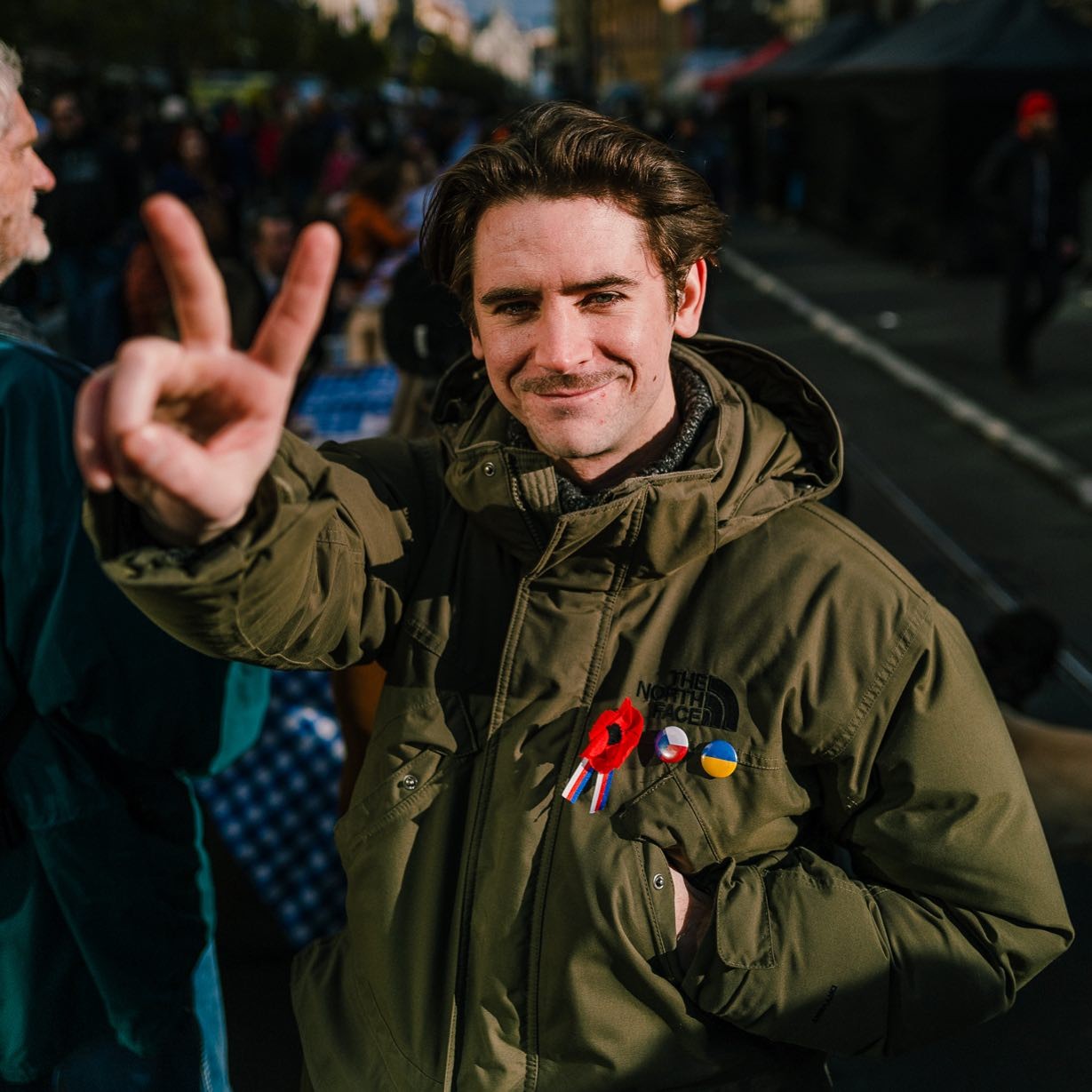 Český herec Jan Komínek.