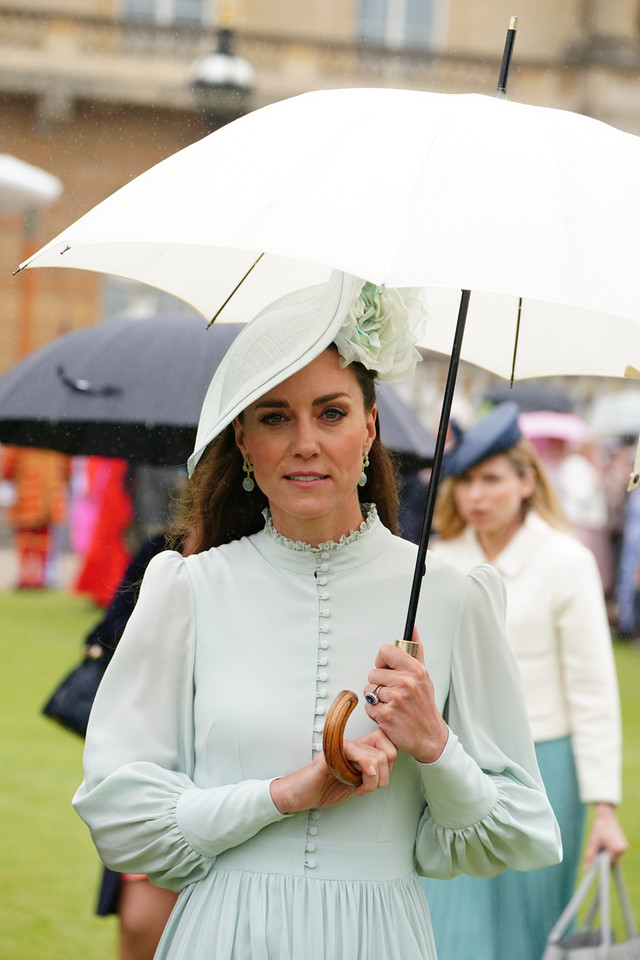 Kate Middleton na przyjęciu w Pałacu Buckingham