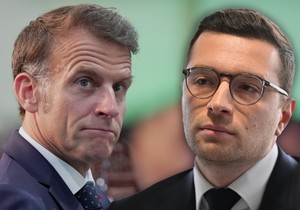 Žordan Bardela i Makron