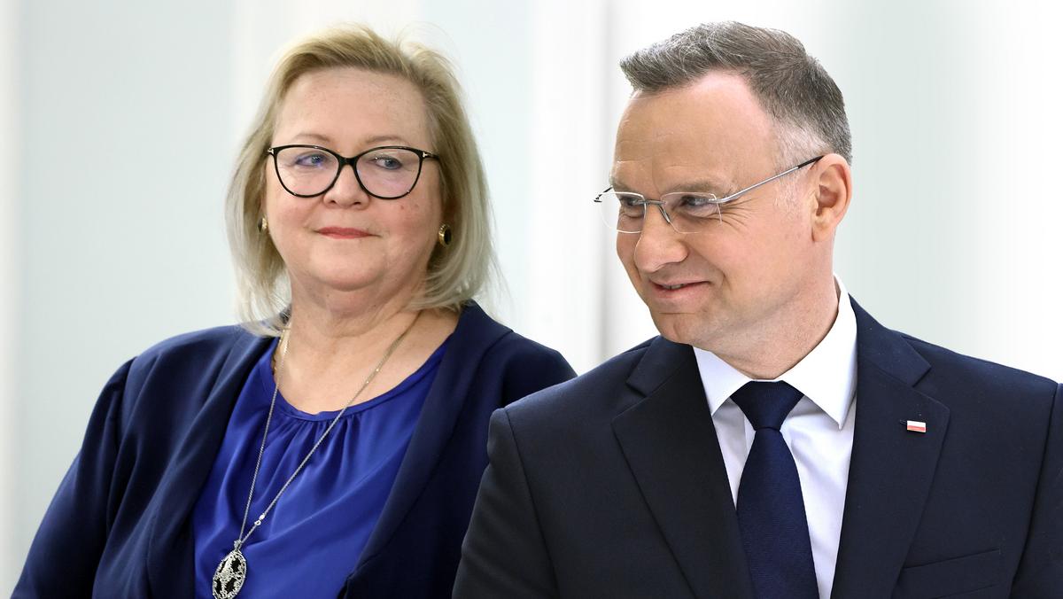 Andrzej Duda i Małgorzata Manowska