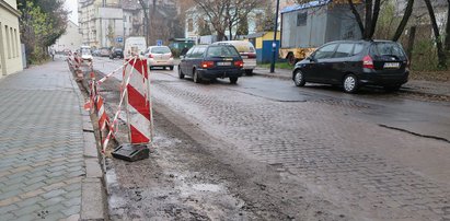 Remontują ulicę Dąbrowskiego